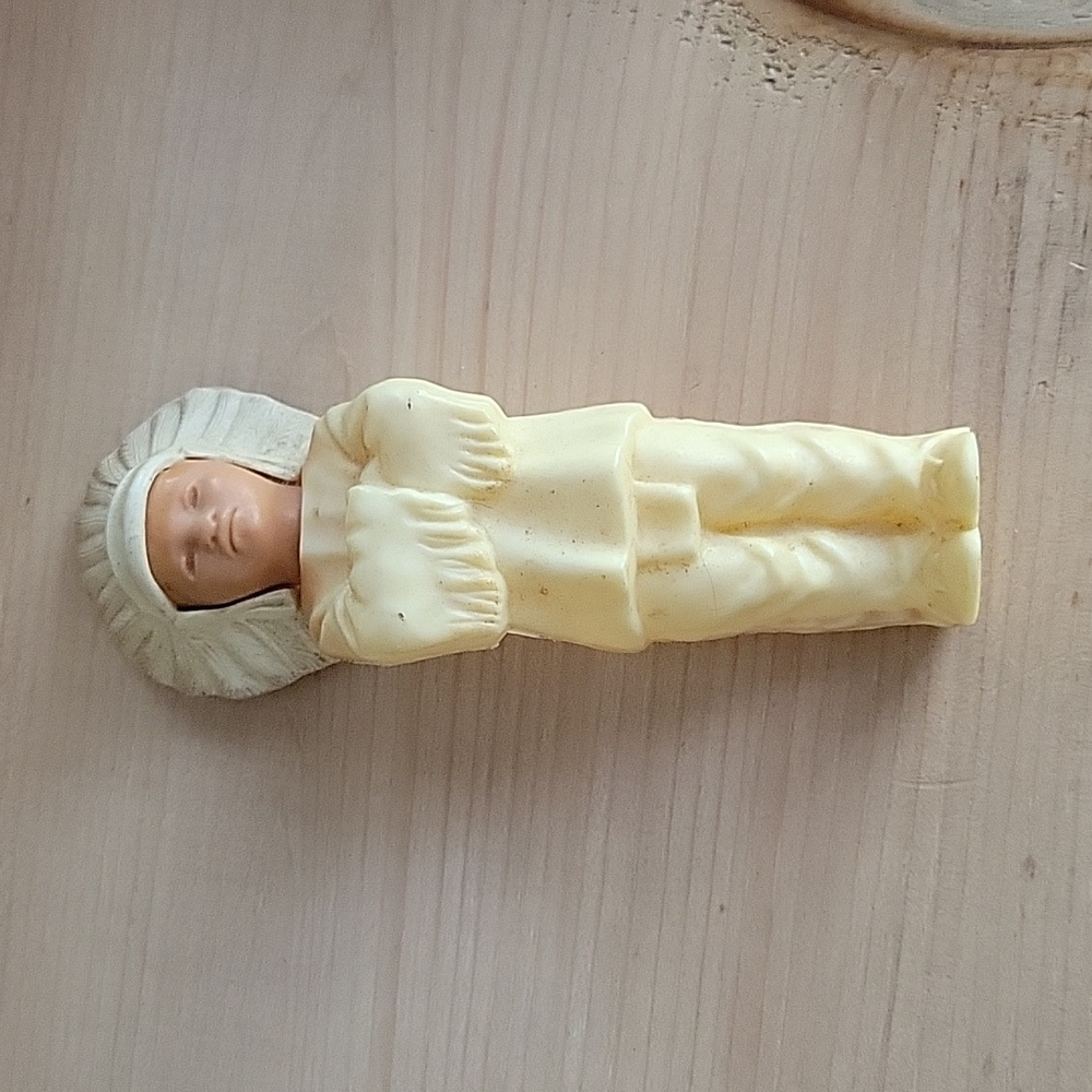 Vintage Hard Plastic Celluloid Indian Chief